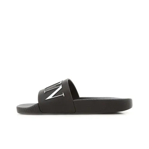 Valentino Slide Slippers Women's Black/White