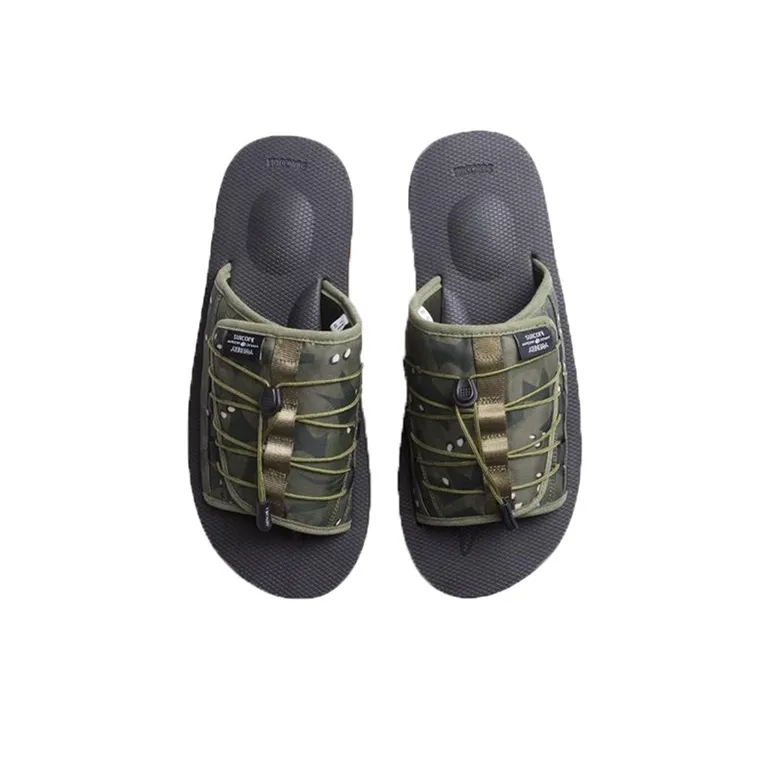 CLOT x Suicoke Stylish Sandals Men's Green-2