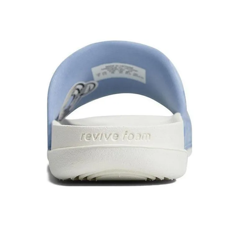 Nike Offcourt Blue Slides Women's-3
