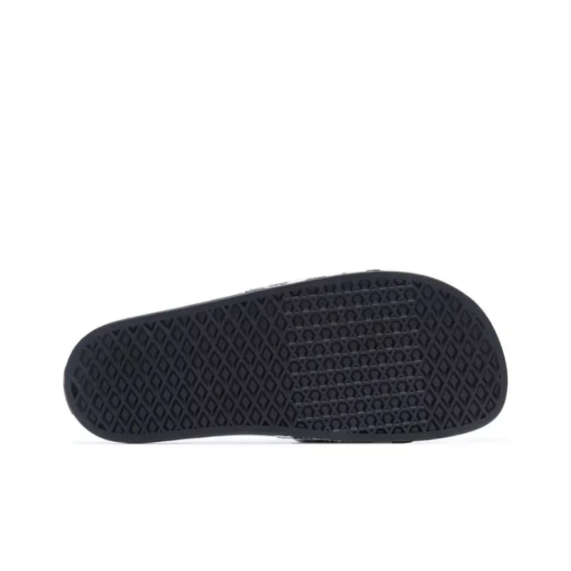 Slide On Vans 'Checkerboard White Black'-4
