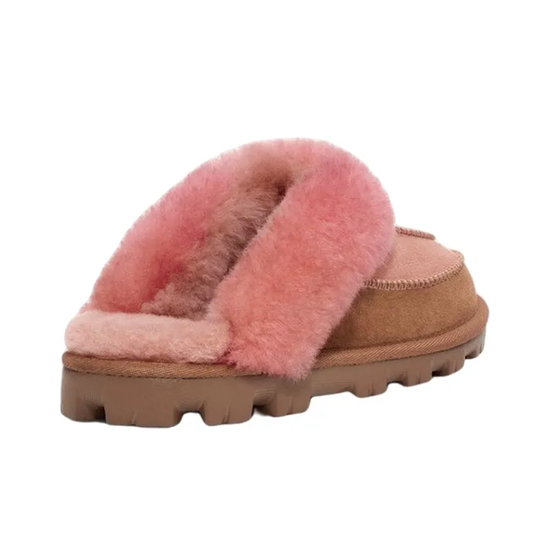 UGG Tschabalala Self Coquette Slipper Ombre Pink Women's-3