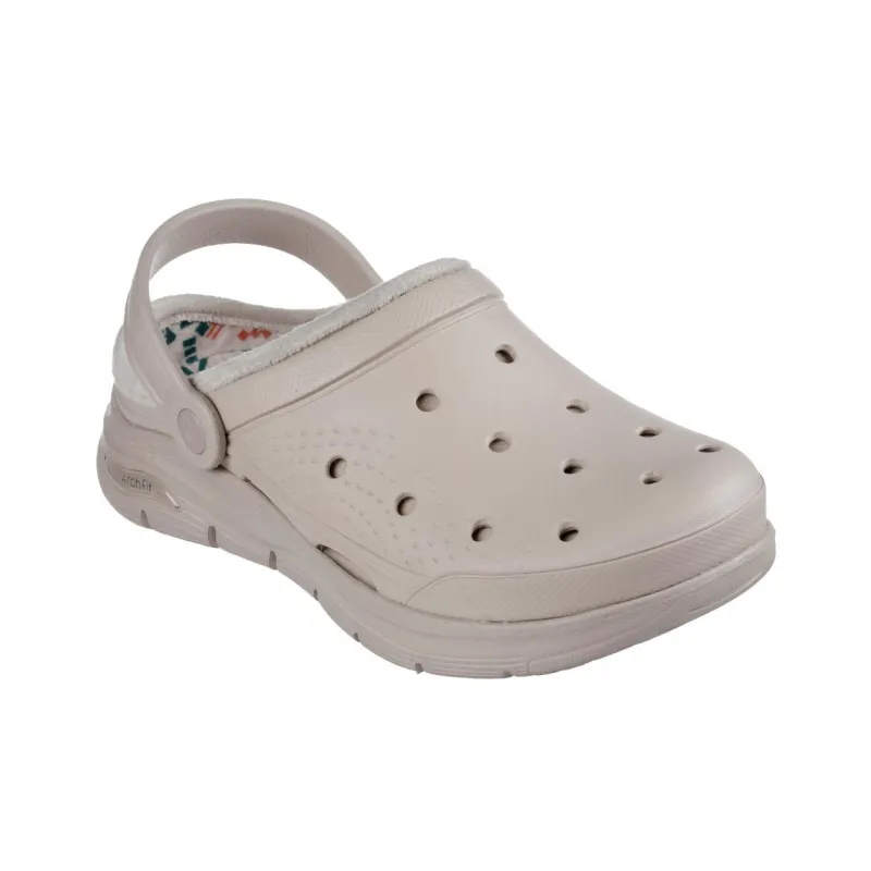 Skechers Foamies Arch Fit Lined-Cozy Gal Slide Slippers Women's Coffee-2
