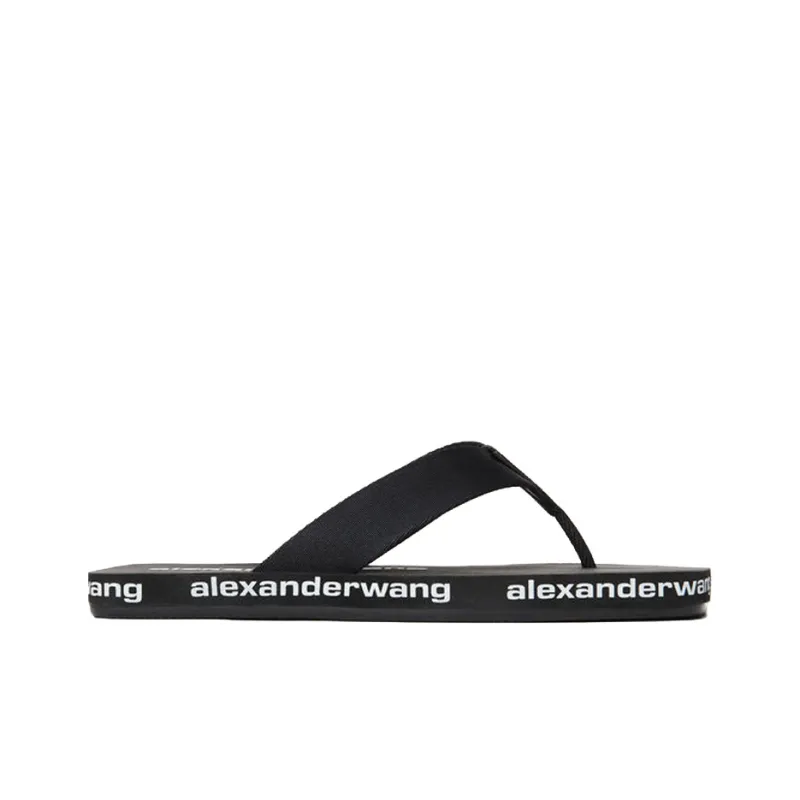 alexander wang Logo Printed Flip Flops-1