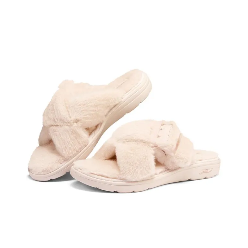 Skechers ARCH FIT LOUNGE Rubber Sole Quick Dry Slide Slippers Women's Light Pink-2