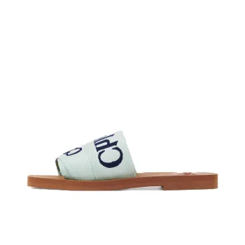 Chloé Woody Logo print Sandals