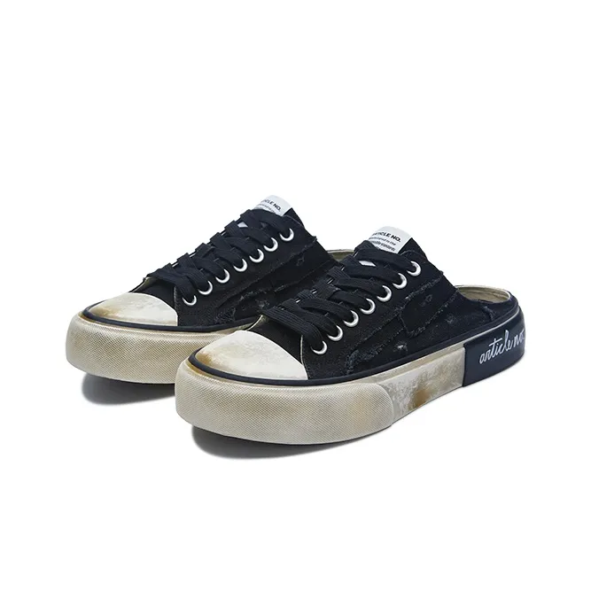 ARTICLE NO. Closed Toe Slippers Unisex Black-1