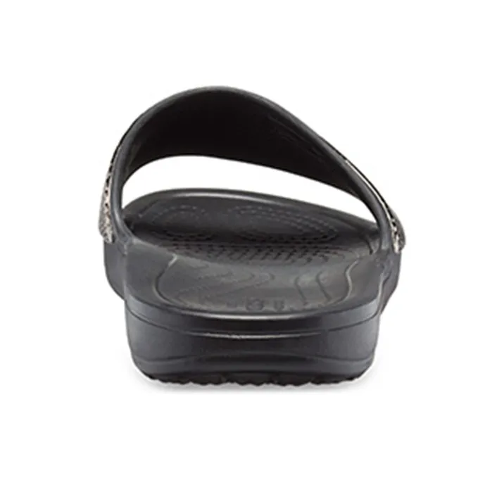 Crocs Sloane Slide Slippers Women's Black-5