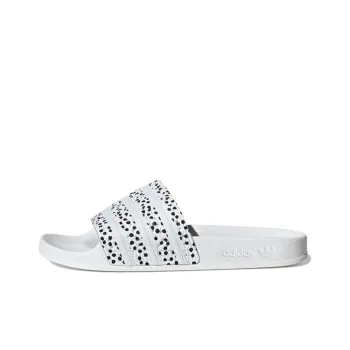Adilette Women's Adidas Originals Slide 'Polka White' Women's