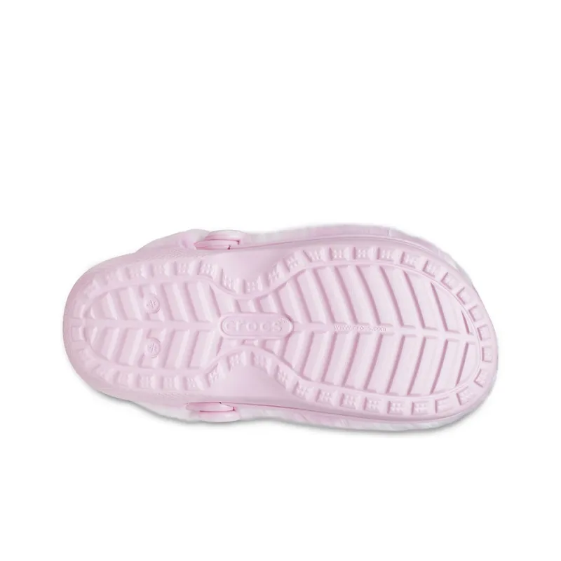 Crocs Classic Fur Sure Clogs Ballerina 'Pink White'-6