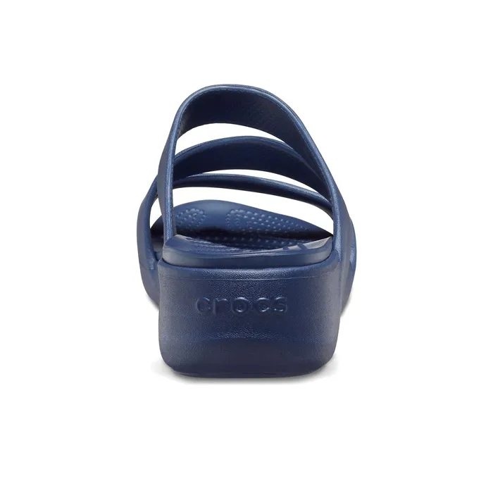 Crocs Monterey Slide Slippers Women's Marine Blue-5