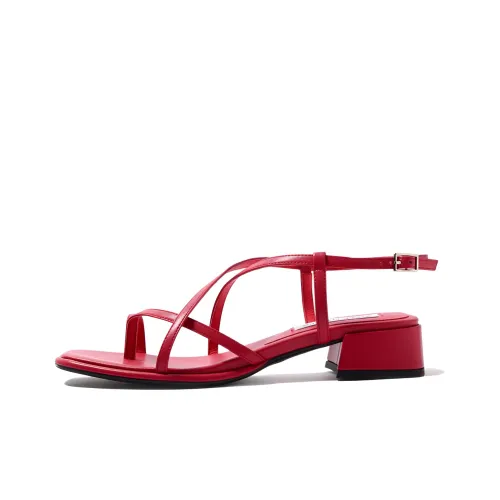Wmns gomme Stylish Sandals Women's Red