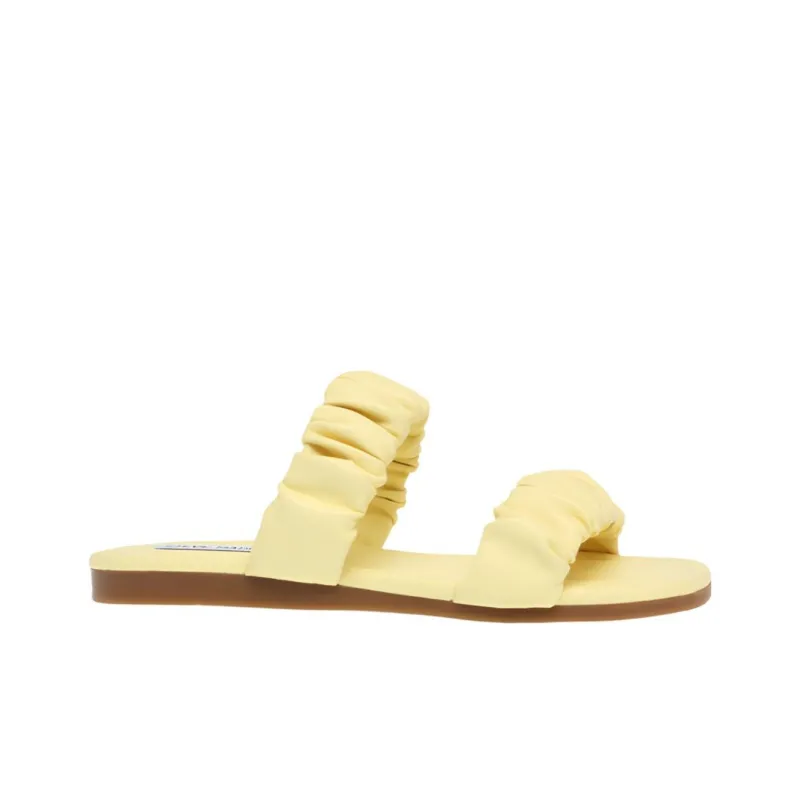 STEVE MADDEN Slide Slippers Women's Yellow-1