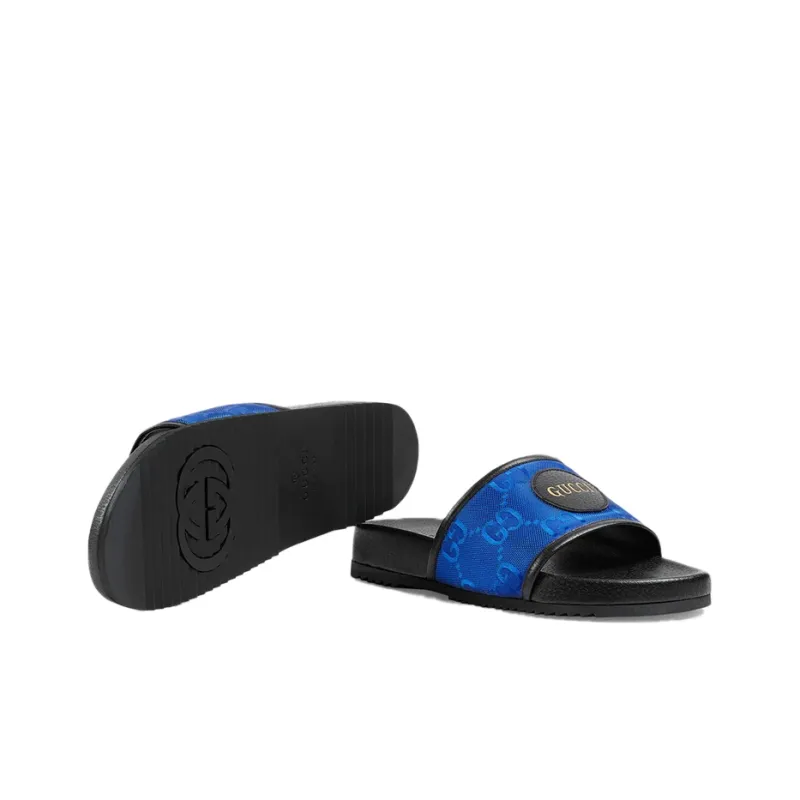 GUCCI Off The Grid Slides Blue-4
