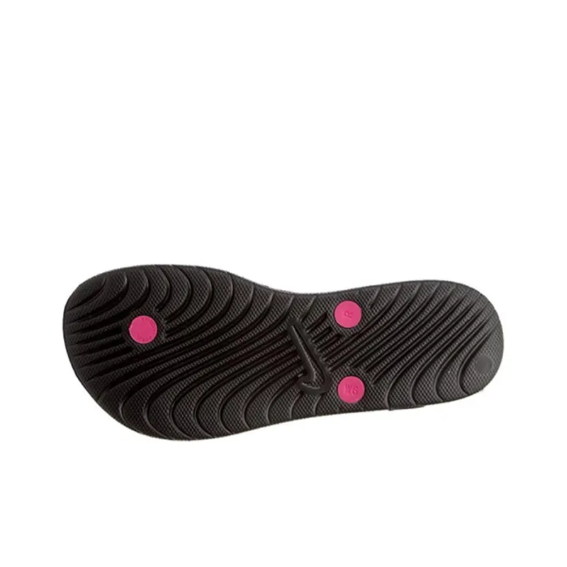 Nike Solar Thong Black White Vivid Pink Women's-5