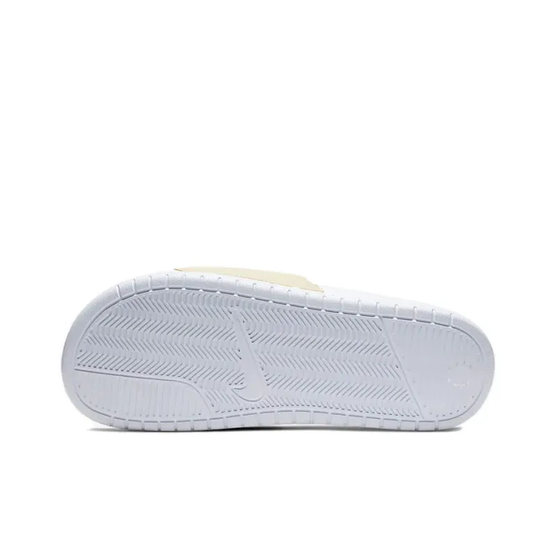 Nike Benassi Jdi Slide 'White Team Gold'-3