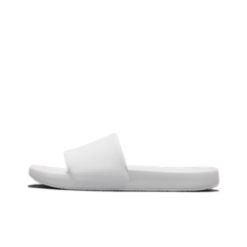 Lululemon Restfeel Slide Quiet Slide Slippers Men's White-0