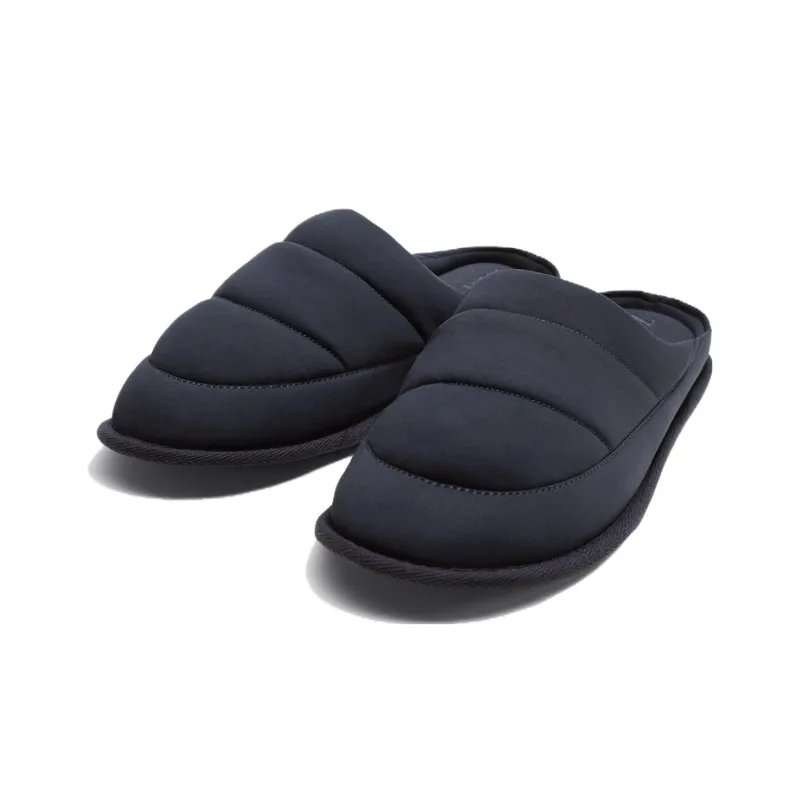 ZARA Rubber Sole Quiet Wrap-toe Slippers Men's Marine Blue-1