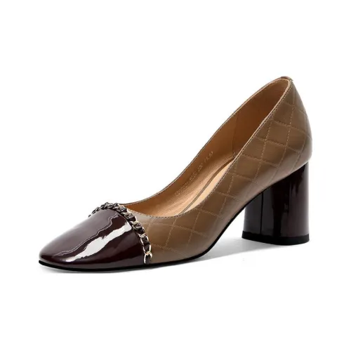 CAMEIDO High Heels Women's Brown