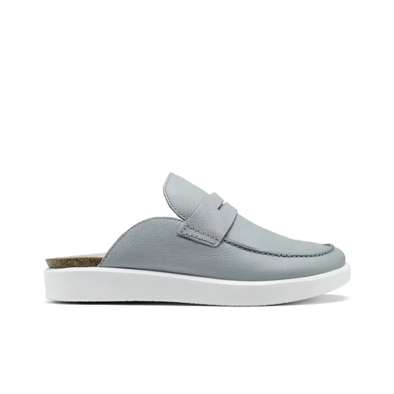 Ecco Closed Toe Slippers Women's Gray-1