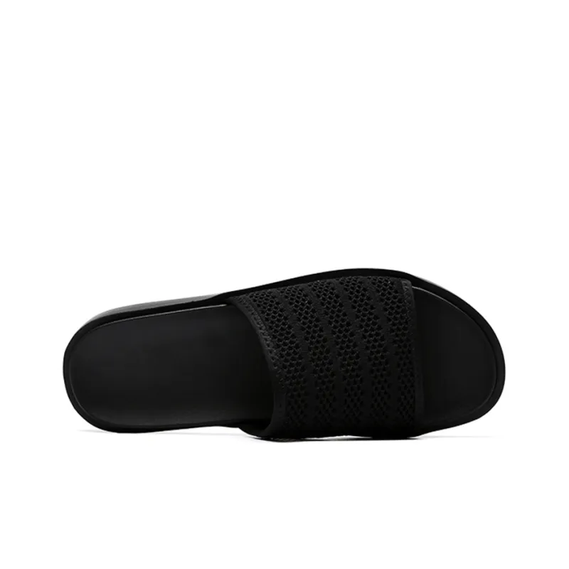 YEDANI Slide Slippers Men's Black-4