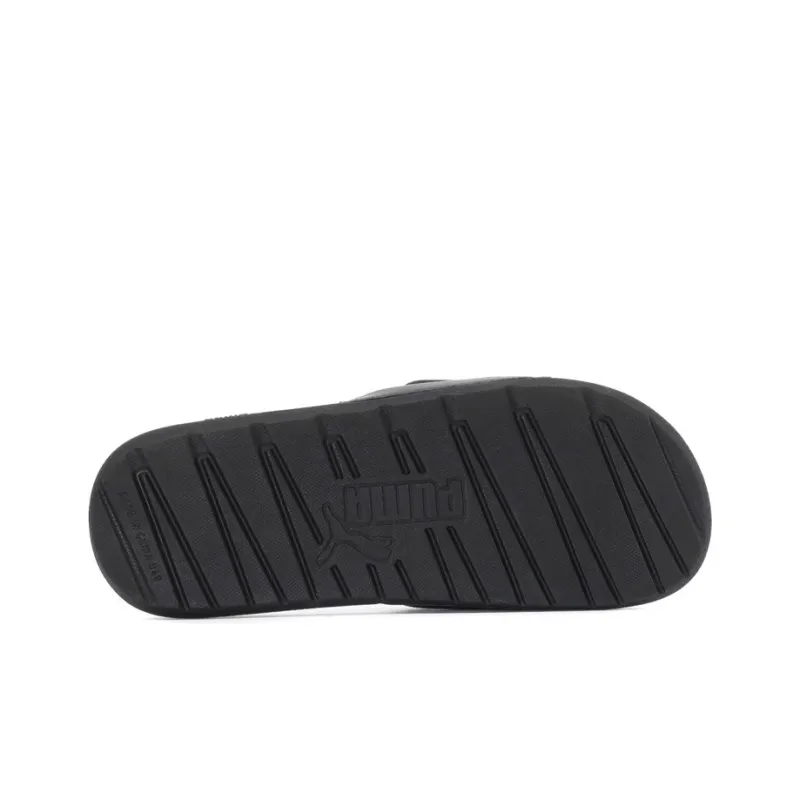Puma Cool Cat Formstrip Slides 'Black High Risk Red'-4