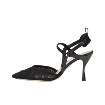 FENDI Colibri High Heels 8.5cm Women's Black