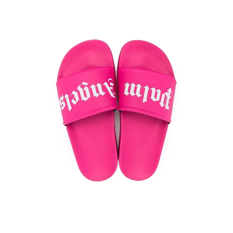 PALM ANGELS Pool Slides Fuschia White Women's-3