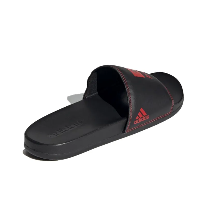 Adidas Adilette Comfort Slides 424 Arsenal Fc Black Scarlet-3
