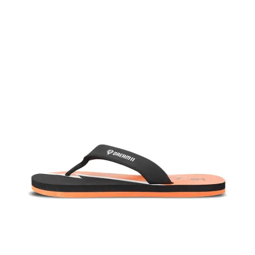 PUMA Dream11 Slide Slippers Unisex Black/Orange