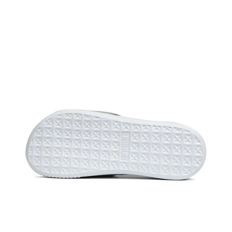 PUMA Platform Slide Tz 'White Silver' Women's-4
