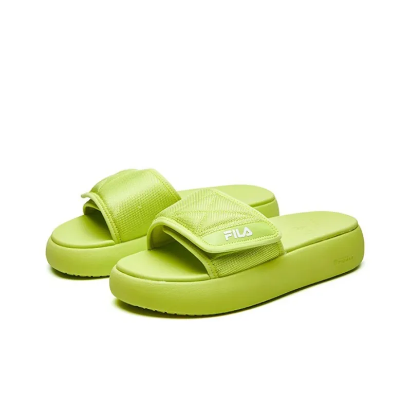 FILA FUSION Slide 'Volt Green' Women's-2