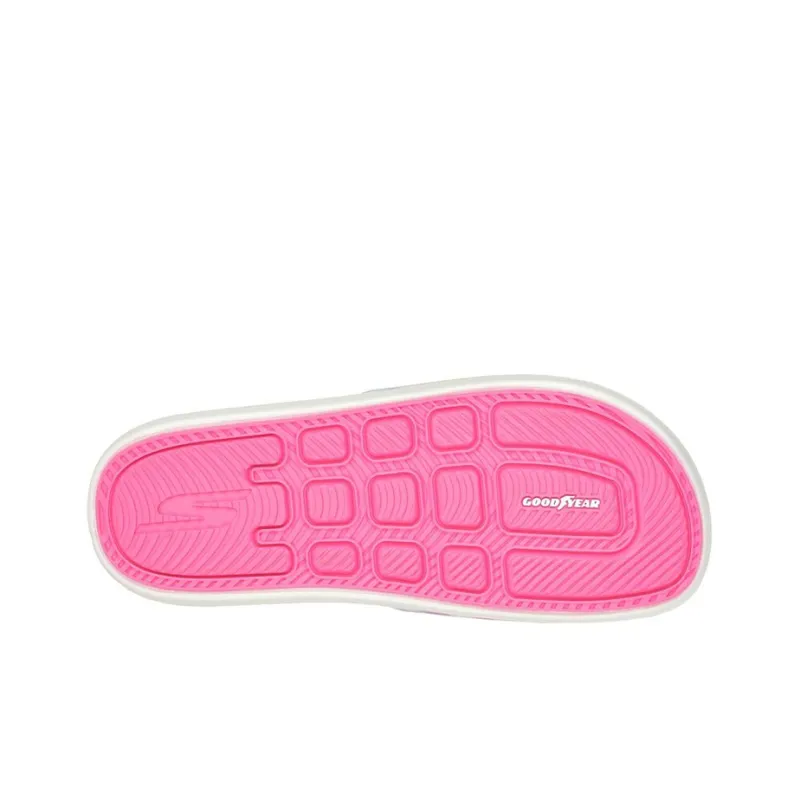 Skechers Hyper Slide Rubber Sole Quick Dry Slide Slippers Women's Multicolor-3