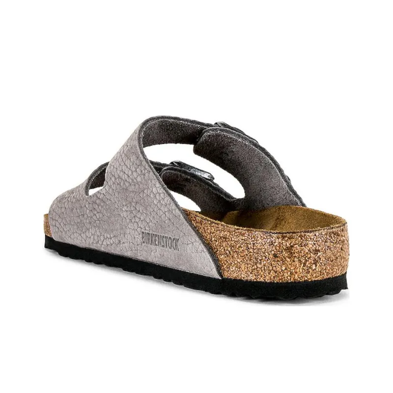 Birkenstock Arizona Nubuck Leather 'Desert Buck Whale Grey'-2