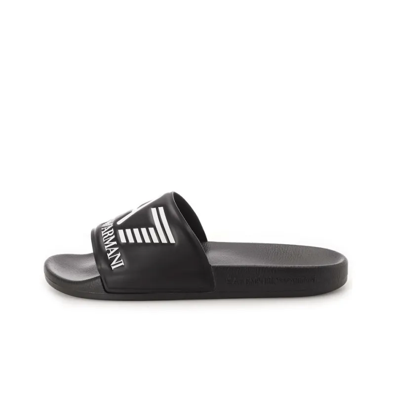 Ea7 EMPORIO ARMANI Logo Embossed Slides-0