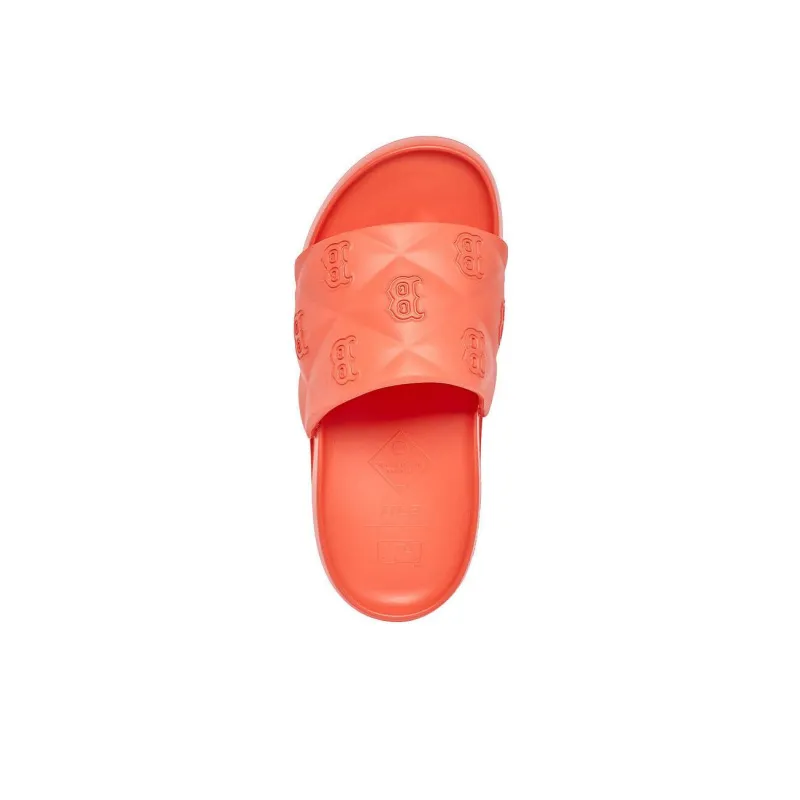 MLB Slipper Chunky Bouncer Slide Boston Red Sox Boston Red Sox Sports Slippers Unisex Orange-3