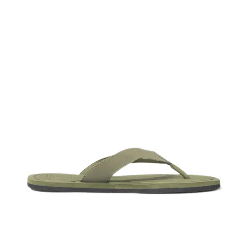 Adidas Stabile Rubber Sole Slip-Resistant Abrasion-Resistant Slide Slippers Men's Green-1