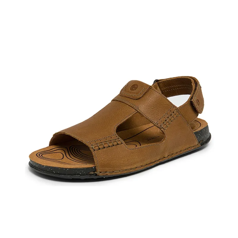 Clarks Beach Sandals Men Dark Umber-1