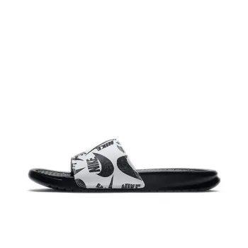 Nike Benassi Jdi Floral Slide 'Swoosh Logo Print Black' Women's