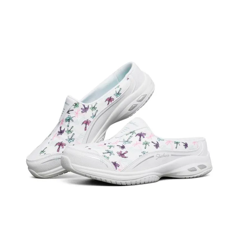 Skechers Commute Time Slide Slippers Women's White-2