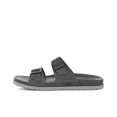 UGG Slide Slippers Men Dark Gray