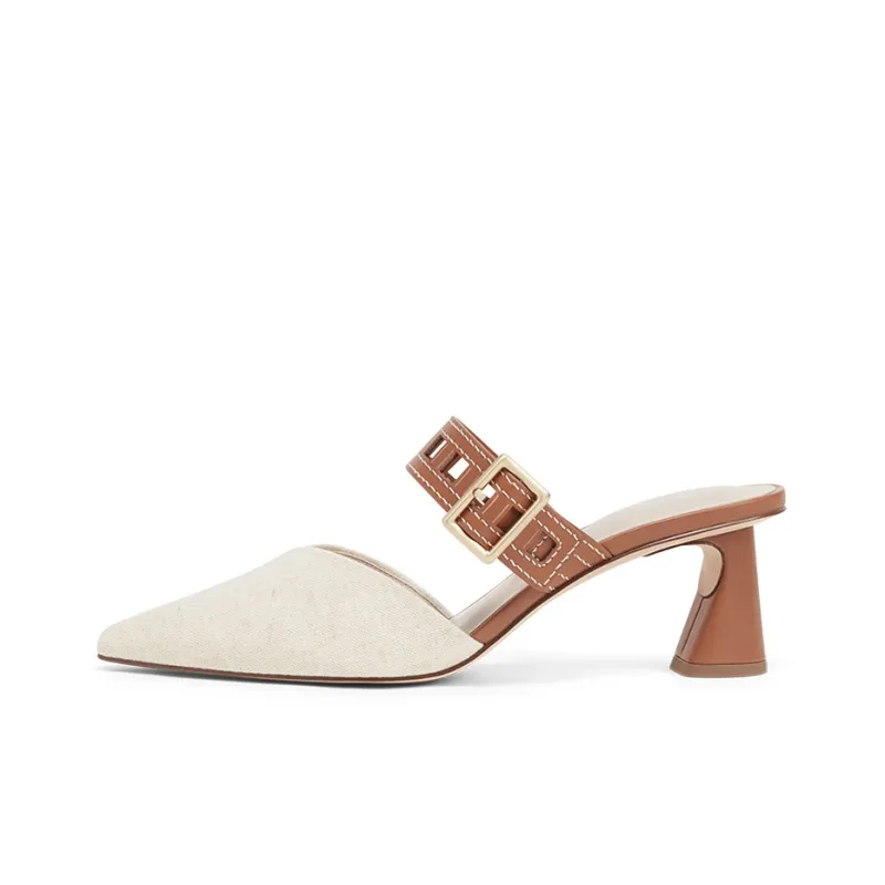 CHARLES&KEITH Closed Toe Slippers Women's-0