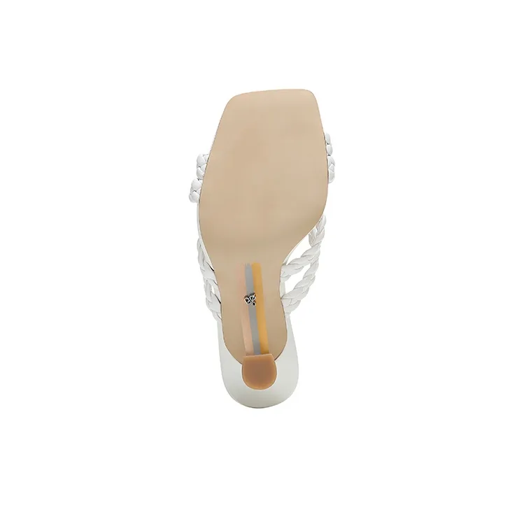 SAM EDELMAN Slide Slippers Women's White-4