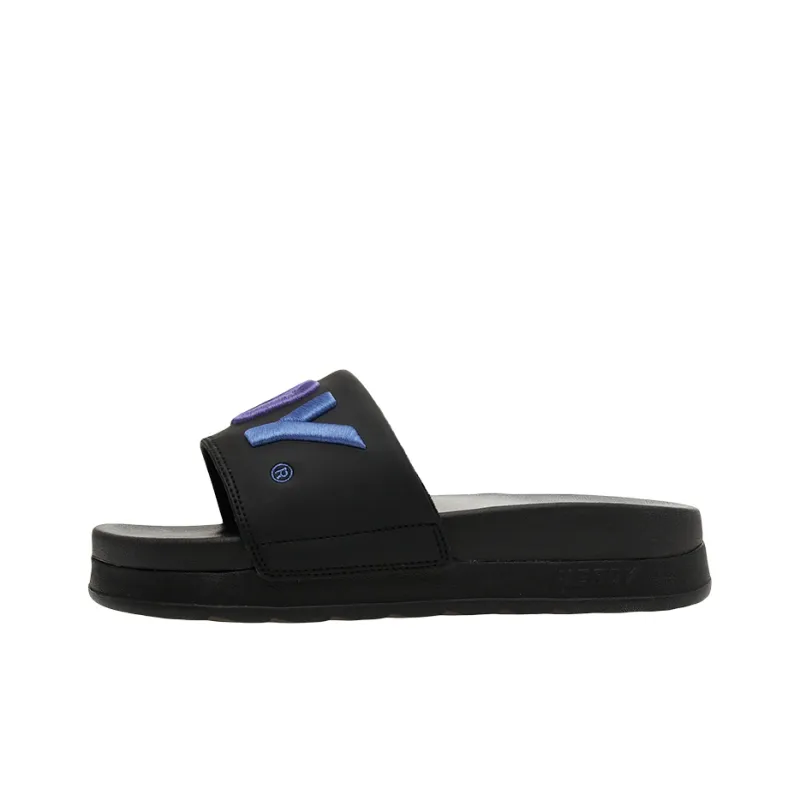 Nerdy Slide Slippers Unisex Black-0