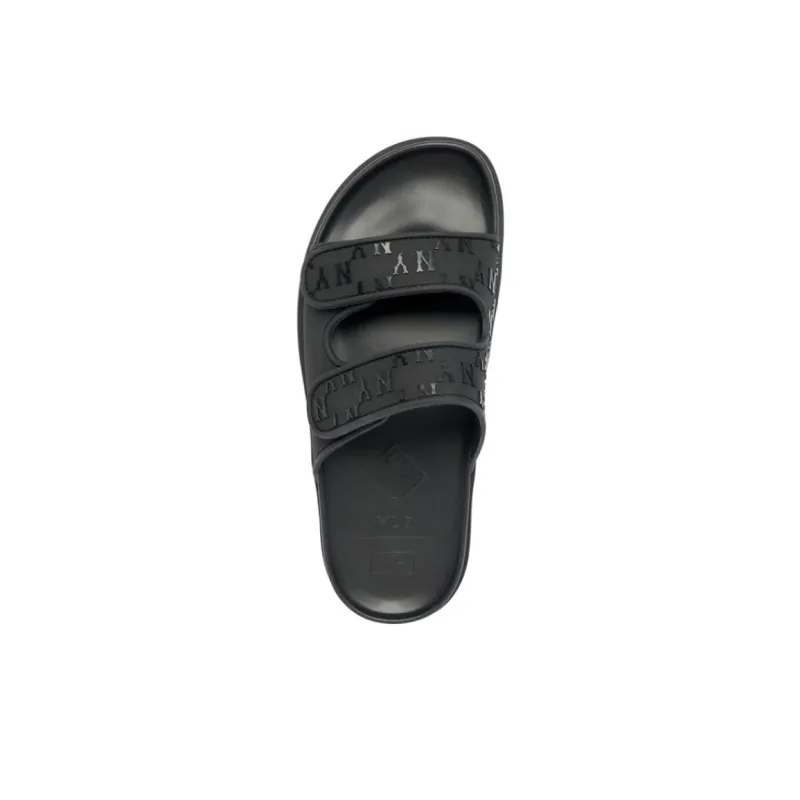 MLB Slipper Slide Slippers Unisex Black-3