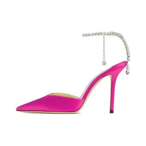 Jimmy Choo Saeda High Heels Women's Fuchsia