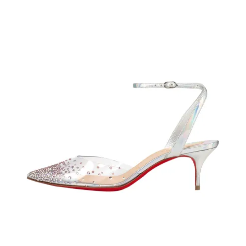 Christian Louboutin High Heels Women's Silver