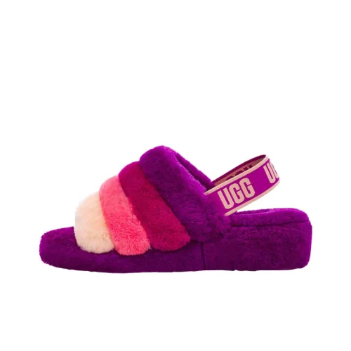 UGG Fluff Yeah Slide Berrylicious Multi Women's