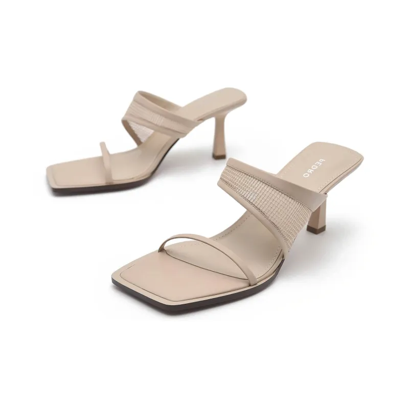 PEDRO High Heels Women's Low-Top Sand-1