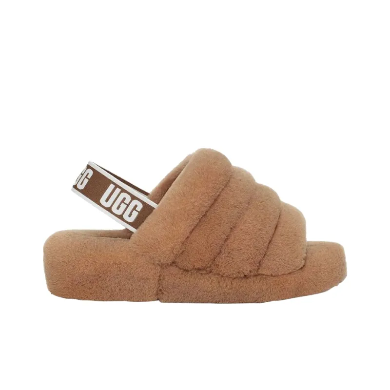 UGG Fluff Yeah Slide Chestnut Women's-1