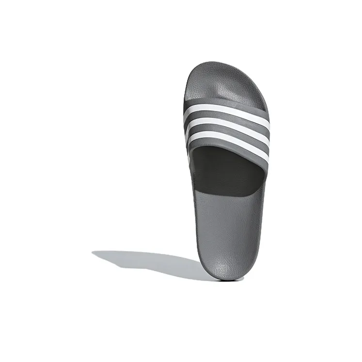 Adidas Adilette Aqua Slides 'Grey'-4